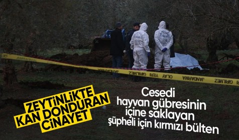 Hayvan gübresinin içine saklamıştı! Efya’nın cinayet şüphelisi eşi için kırmızı bülten çıkarıldı