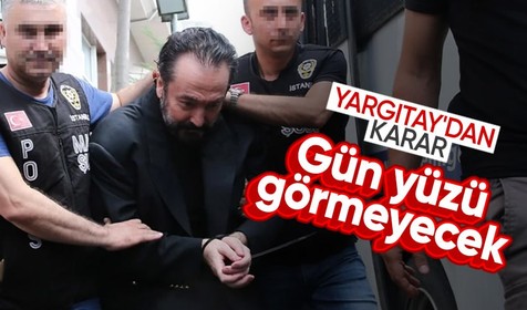 Son Dakika: Adnan Oktar’a verilen 8 bin 658 yıl hapis cezası onandı!
