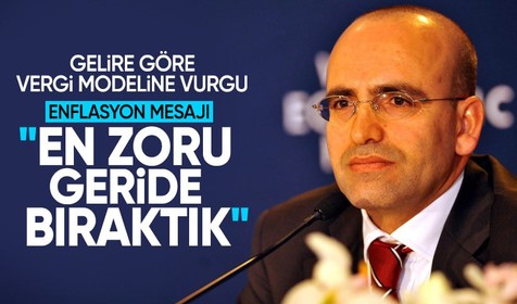 Bakan Mehmet Şimşek'ten vergide adalet vurgusu: Yük dar gelirlilere yüklenmeyecek