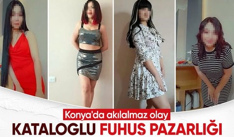 Konya'da kataloglu fuhuş pazarlığı: "Piyon" operasyonu ile çökertildi