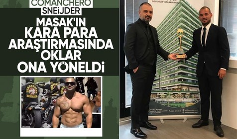 Sneijder Comanchero çetesinden mi? MASAK'ın kara para araştırmasında oklar Galatasaraylı eski futbolcuyu gösterdi