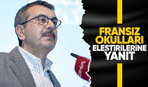 Bakan Yusuf Tekin'den Fransız okulları iddialarına cevap