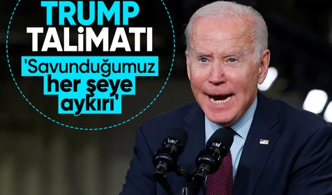 ABD Başkanı Joe Biden'dan Trump talimatı