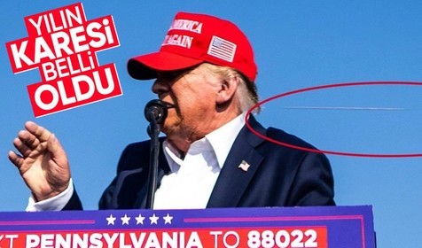 Kurşun Trump'a giderken görüntülendi