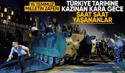 Milletin başarı öyküsü! FETÖ'nün 15 Temmuz alçak darbe girişiminin üzerinden tam 8 sene geçti