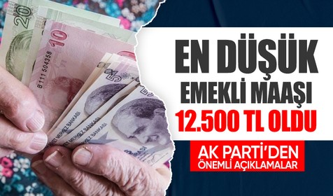 AK Partili Abdullah Güler'den: En düşük emekli aylığı 12.500 TL, yurt dışı çıkış harcı 500 TL oldu