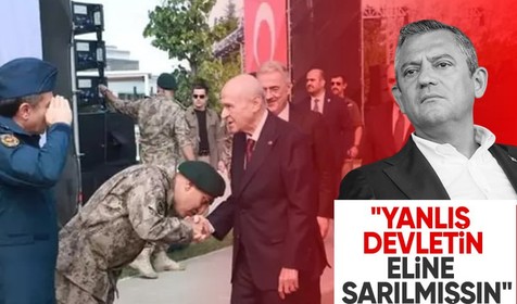 Bahçeli'nin elini öpen özel harekatçılara Özgür Özel'den sert tepki! "Polis olmayı yanlış anlamışsın"