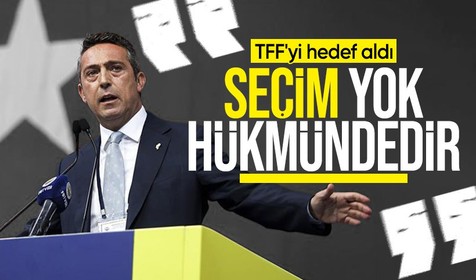 Ali Koç: Bu seçim yok hükmündedir!