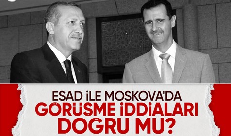 Cumhurbaşkanı Erdoğan'ın Esad ile Moskova'da görüşeceği iddiası yalanlandı