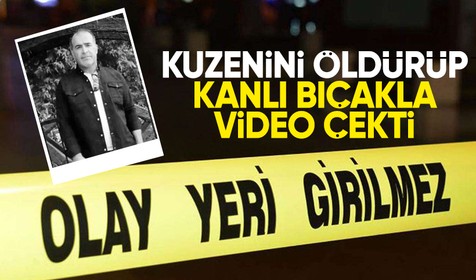 Şanlıurfa'da kuzenini öldürdüğü kanlı bıçakla video çeken katil yakalandı