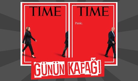 TIME dergisinden Biden'a veda, Kamala'ya hoş geldin kapağı