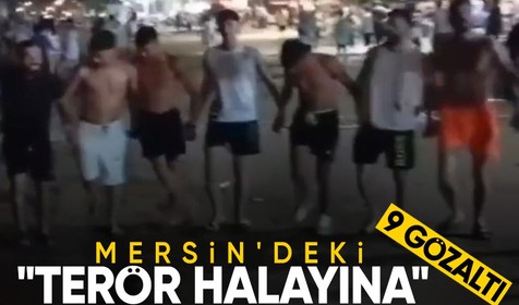 Bakan Tunç duyurdu! Mersin'de bölücü terör örgütü marşı eşliğinde halay çekilmesine soruşturma