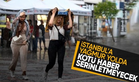 İstanbullu dikkat! AKOM'dan uyarı geldi, sağanak yolda! Yağmur var, serinlik yok