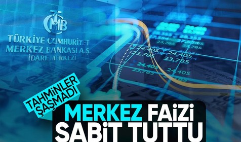 Merkez Bankası faizi yüzde 50'de sabit tuttu
