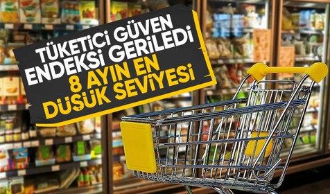 Son dakika: Tüketici güven endeksi temmuz ayında geriledi