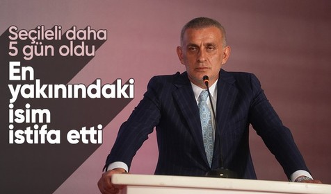İbrahim Hacıosmanoğlu yönetimindeki TFF'de Bayram Saral istifa etti