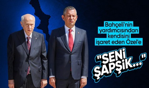 Devlet Bahçeli'nin yardımcısı İzzet Ulvi Yönter'den Özgür Özel'e ofansif cevap: Seni şapşik...