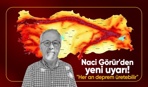 Naci Görür'den yeni uyarı: Her an deprem üretebilir