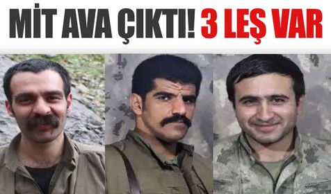 Son dakika! MİT PKK/KCK'nın sözde Süleymaniye sorumlusu Ömer Fırat ile beraberindeki iki teröristi etkisiz hale getirdi