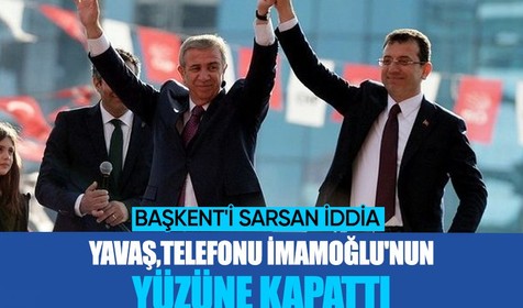 Başkent'te deprem etkisi yaratan iddia! Mansur Yavaş, Ekrem İmamoğlu'nun suratına kapattı