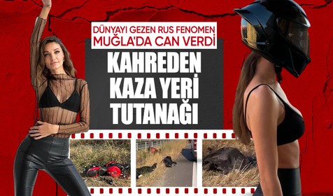Motosikletli Rus blogger Tatiana Ozolina'nın hayatını kaybettiği kazada olay yeri tutanağı çıktı! Bir tam kusurlu...