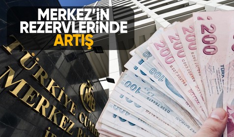 Son dakika! TCMB'nin toplam rezervlerinde artış