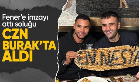 Youssef En-Nesyri CZN Burak'ta akşam yemeği yedi