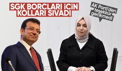 Cumhurbaşkanı Erdoğan'ın çağrısı üzerine Ekrem İmamoğlu SGK borçları için kolları sıvadı! AK Parti'den teşekkür gecikmedi