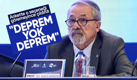 Deprem Uzmanı Naci Görür'den anket tepkisi: "Depremi unutamazsınız"