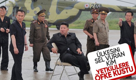 Kuzey Kore'de sel felaketi! 5 bin kişi mahsur kaldı, Kim Jong-Un yetkilileri suçladı