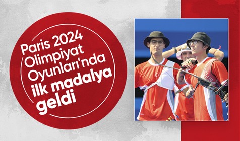 Okçuluk milli takımımız Paris 2024'te bronz madalya kazandı!