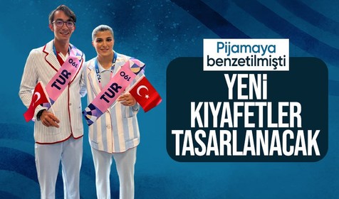 Pijamaya benzetilmişti! Türk sporcuların kıyafetleri yeniden tasarlanacak