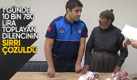 1 günde 10 bin 780 toplayan dilencinin sırrı ortaya çıktı: Bozuk para verdiğimizde beğenmeyip üstümüze atıyordu