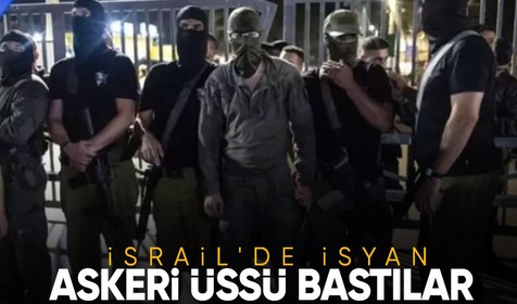 İsrail'de ayaklanma! Aşırı sağcı protestocular askeri üsse baskın yaptı
