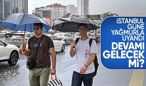 İstanbul'da sağanak yağış! Meteoroloji sıcaklıkların düşeceği yerleri açıkladı