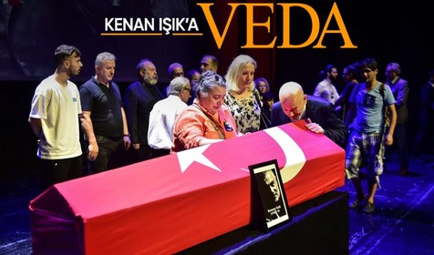 Kenan Işık için AKM'de tören düzenlendi