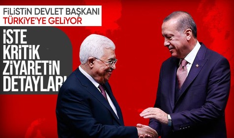 Filistin Devlet Başkanı Mahmud Abbas 14 Ağustos'ta Türkiye’ye gelecek