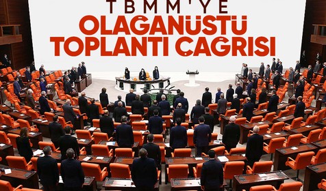 TBMM'de 15 Ağustos'ta olağanüstü toplantı