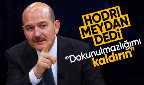 Süleyman Soylu, yasama dokunulmazlığının kaldırılması için başvurdu