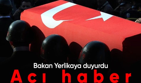 Bakan Yerlikaya acı haberi duyurdu: Bir polis memuru şehit oldu