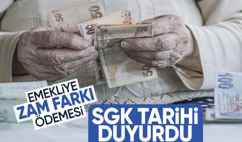 Son dakika! SGK emekliye fark ödemelerinin yapılacağı tarihi açıkladı