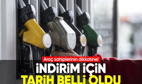 Araç sahipleri dikkat! Benzine 1 lira 73 kuruşluk bir indirim geliyor