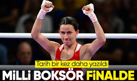 Milli boksörümüz Hatice Akbaş, Paris 2024 Olimpiyat Oyunları'nda finalde