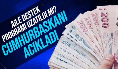 Aile Destek Programı uzatıldı! Cumhurbaşkanı Erdoğan Kabine sonrası açıkladı