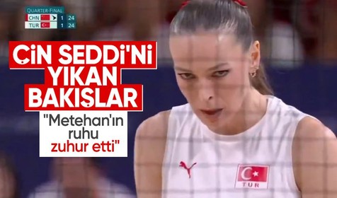 Kaptan Eda Erdem'in bakışları Çin Seddi'ni yıkan ilk Türk hükümdar Metehan'ı akıllara getirdi
