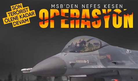 MSB' videolu paylaşımla duyurdu: Irak'ın kuzeyinde 8 terörist etkisiz