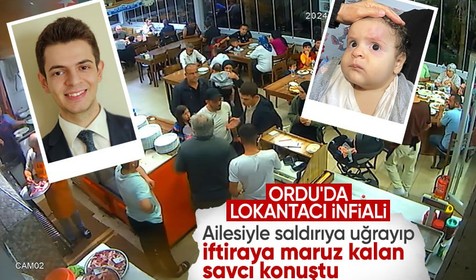 Ordu'da restoranda infial yaratan olay! Ailesiyle darp edilip iftiraya maruz kalan savcıdan açıklama