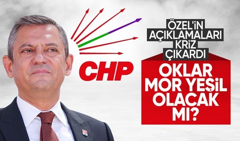 Özgür Özel'in CHP oklarının rengini mor yeşil yapma isteği partide kriz çıkardı! Sözcü Yücel'den apar topar açıklama