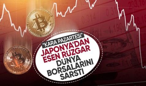 Piyasalarda kara pazartesi: Japonya'dan esen rüzgar dünya borsalarını etkiledi