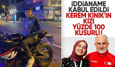 Kerem Kınık'ın kızı Zehra Kınık'ın 17 yaşındaki gencin ölümüne sebep olduğu kazada iddianame kabul edildi: Kınık yüzde 100 kusurlu